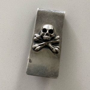 King Baby Skull Money Clip